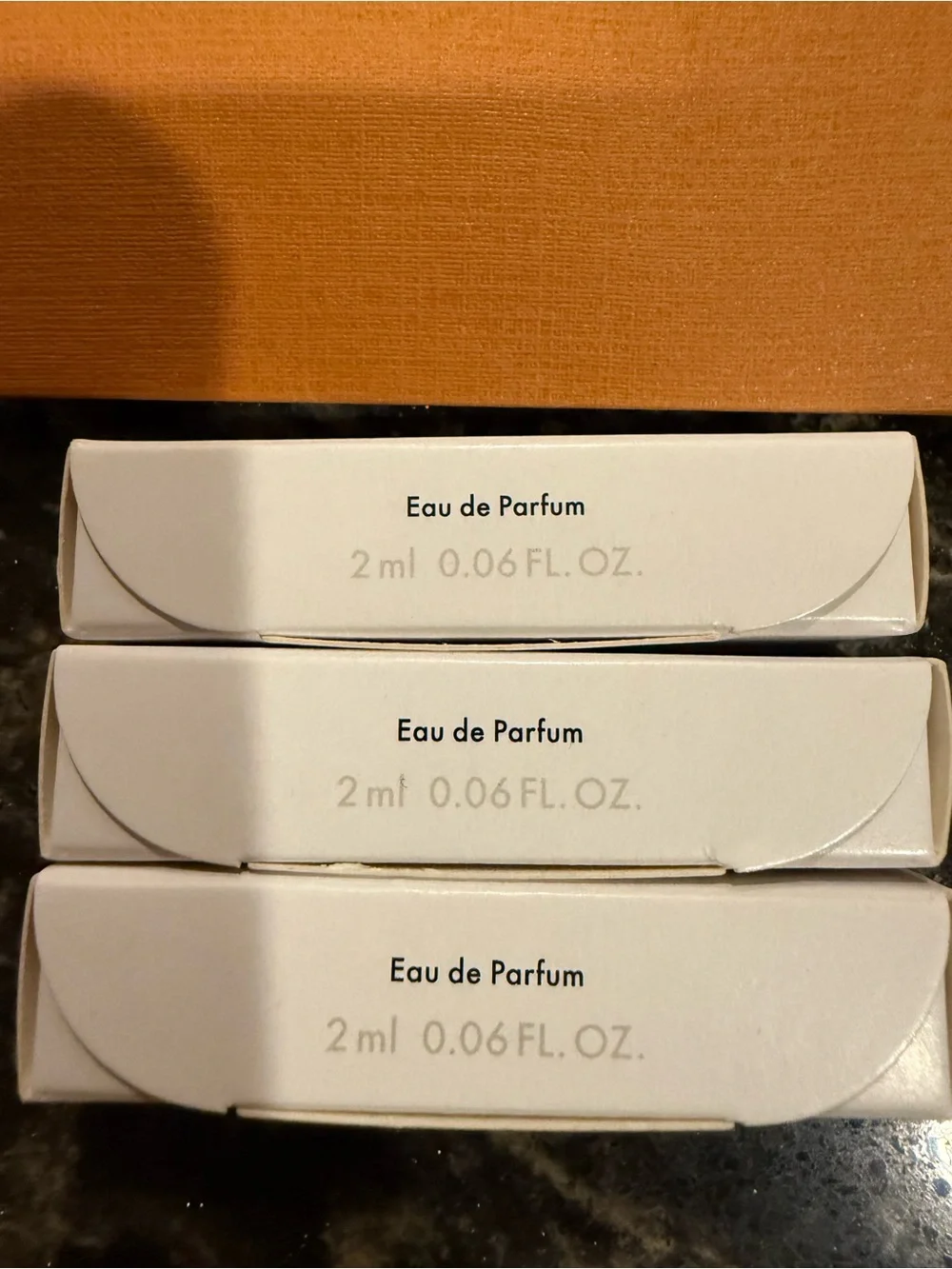 Unopened Louis Vuitton Eau de Parfum Sample Boxes Attrape, Exes, Sun Song - Picture 2 of 4